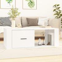 Berkfield Home Coffee Table White 100x50.5x35 cm Engineered Wood