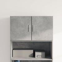 Berkfield Home Wall Cabinet Concrete Grey 70x42.5x40 cm Engineered Wood