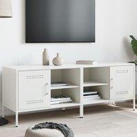 Berkfield Home TV Cabinets 2 pcs White 68x39x50.5 cm Steel