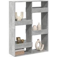 Berkfield Home Room Divider Concrete Grey 100x33x135 cm Engineered Wood | Size: 100 x 33 x 135 cm