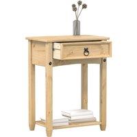 Berkfield Home Console Table Corona 55x35x73 cm Solid Wood Pine in Brown | Size: 55 x 35 x 73 cm