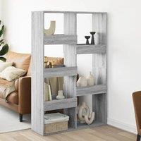 Berkfield Home Room Divider Grey Sonoma 100x33x155.5 cm Engineered Wood