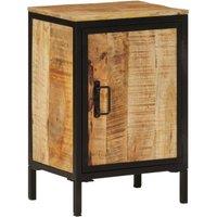 Berkfield Home Bathroom Cabinet 40x30x60 cm Solid Wood Mango & Iron in Brown | Size: 40 x 30 x 60 cm