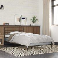 Berkfield Home Bed Frame without Mattress Grey Sonoma 90x200 cm