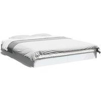 Berkfield Home Bed Frame without Mattress White 160x200 cm Engineered Wood
