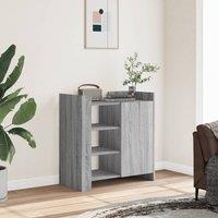 Berkfield Home Sideboard Grey Sonoma 73.5x35x75 cm Engineered Wood