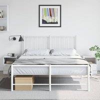 Berkfield Home Bedside Cabinets 2 pcs White 34.5x39x44 cm Steel