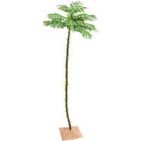 Berkfield Home LED Palm Tree Warm White 192 LEDs 300 cm