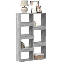 Berkfield Home Bookcase Grey Sonoma 100x33x155.5 cm Engineered Wood