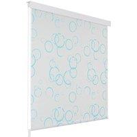 Berkfield Home Shower Roller Blind 120x240 cm Bubble in White