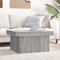 Berkfield Home Coffee Table Grey Sonoma 100x55x40 cm Engineered Wood | Size: 100 x 55 x 40 cm