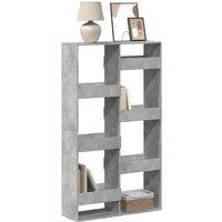 Berkfield Home Bookcase Concrete Grey 100x33x175 cm Engineered Wood | Size: 100 x 33 x 175 cm