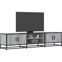 Berkfield Home TV Cabinet Grey Sonoma 180x35x41 cm Engineered Wood | Size: 180 x 35 x 41 cm