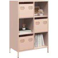 Berkfield Home Highboard Pink 68x39x103.5 cm Steel
