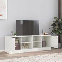 Berkfield Home TV Cabinets 2 pcs White 67x39x44 cm Steel | Size: 67 x 39 x 44 cm