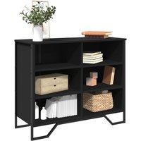 Berkfield Home Sideboard Black 91x35.5x74.5 cm Engineered Wood