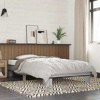 Berkfield Home Bed Frame without Mattress Grey Sonoma 90x200 cm