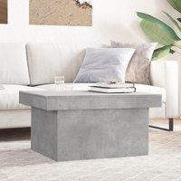 Berkfield Home Coffee Table Concrete Grey 100x55x40 cm Engineered Wood | Size: 100 x 55 x 40 cm