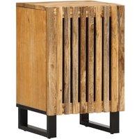 Bathroom Cabinet 38x34x58 cm Solid Wood Rough Mango