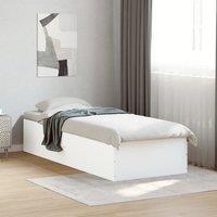 Berkfield Home Bed Frame without Mattress White 90x200 cm