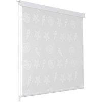 Berkfield Home Shower Roller Blind 140x240 cm Sea Star in Grey
