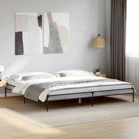 Berkfield Home Bed Frame without Mattress Grey Sonoma 200x200 cm