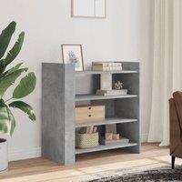 Berkfield Home Sideboard Concrete Grey 73.5x35x75 cm Engineered Wood