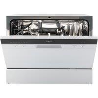 Willow 55cm White Tabletop Dishwasher 6 Place Settings