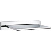 Balterley Bathroom Wall Mount Waterfall Bath Filler Spout Chrome in Silver