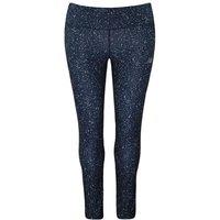 Printed Navy Impact Running Tight Leggings