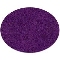 RugsX Round Eton Rug in Purple | Size: 170 cm diameter