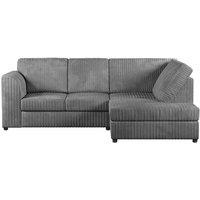 Luxor Jumbo Cord 4 Seater Corner sofa Right Hand Facing - Full Back