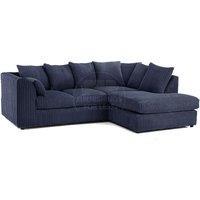 Luxor Jumbo Cord 4 Seater Corner sofa Right Hand Facing