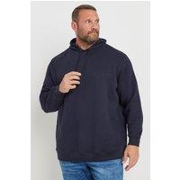 BadRhino Men's Chevron Quilted Hoodie in Dark Navy | Size: 2XL