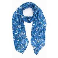 Sarta Women's Meera Lightweight Floral Scarf - Blue