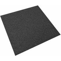 Monstershop 20 x Carpet Tiles 5m2 / Charcoal Black