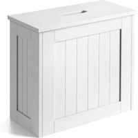 Christow Bathroom Tidy Box Toilet Roll Cleaning Product Small Storage Unit White