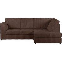 Luxor Jumbo Cord 4 Seater Corner sofa Right Hand Facing - Full Back