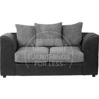Furnishings For Less UK Luxor Jumbo Cord Fabric 2 Seater Sofa