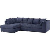Luxor Jumbo Cord Large 5 Seater Corner Sofa Long Left Hand Facing