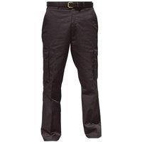 Warrior Men's Cargo Workwear Trousers in Black | Size: 48R
