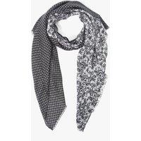 Sarta Women's Flora Lightweight Scarf - Black, Indian Floral in Black