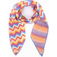 Sarta Women's Honor Heavyweight Scarf - Multi, Zig Zag