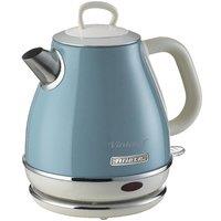 Ariete Cordless Jug Kettle, 1 Litre Capacity, 360 Rotating Base in Blue