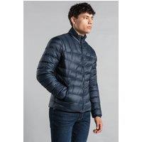 Tokyo Laundry Men's Padded Funnel Neck Full Zip Jacket in Navy | Size: XL