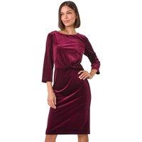 Velvet Bodycon Midi Dress