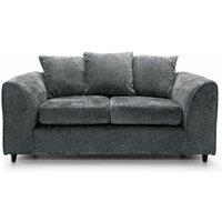 Furniture 786 Keria Chenille Fabric 2 Seater Sofa in Grey