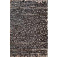 Kukoon Charcoal Grey Outdoor, Garden & Patio Area Rug in Dark Grey | Size: 120 cm x 170 cm