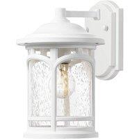 Netlighting Marblehead Outdoor Medium 1 Light Wall Lantern White IP44 E27