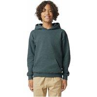 Gildan Softstyle Plain Midweight Hoodie in Grey | Size: 3-4 Years